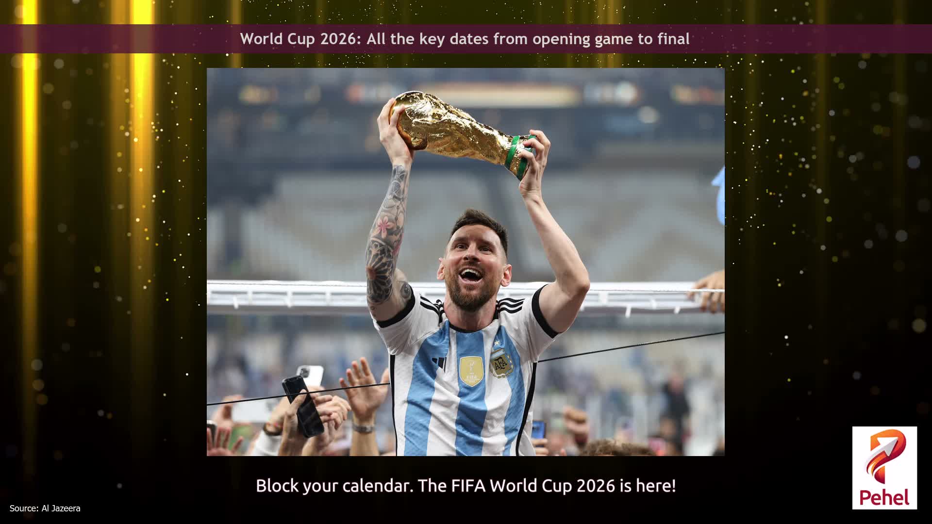 World Cup 2026: All the key dates from opening game to final