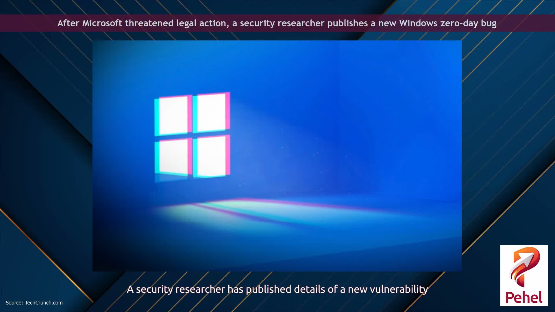 After Microsoft threatened legal action, a security researcher publishes a new Windows zero-day bug