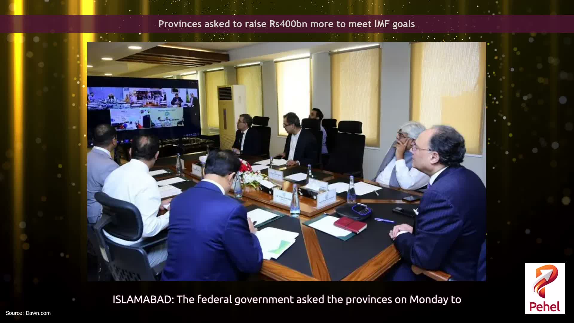 Provinces asked to raise Rs400bn more to meet IMF goals