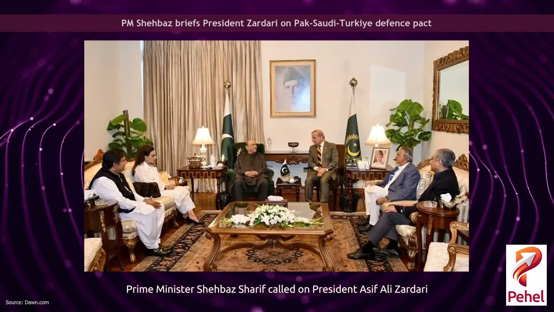 PM Shehbaz briefs President Zardari on Pak-Saudi-Turkiye defence pact