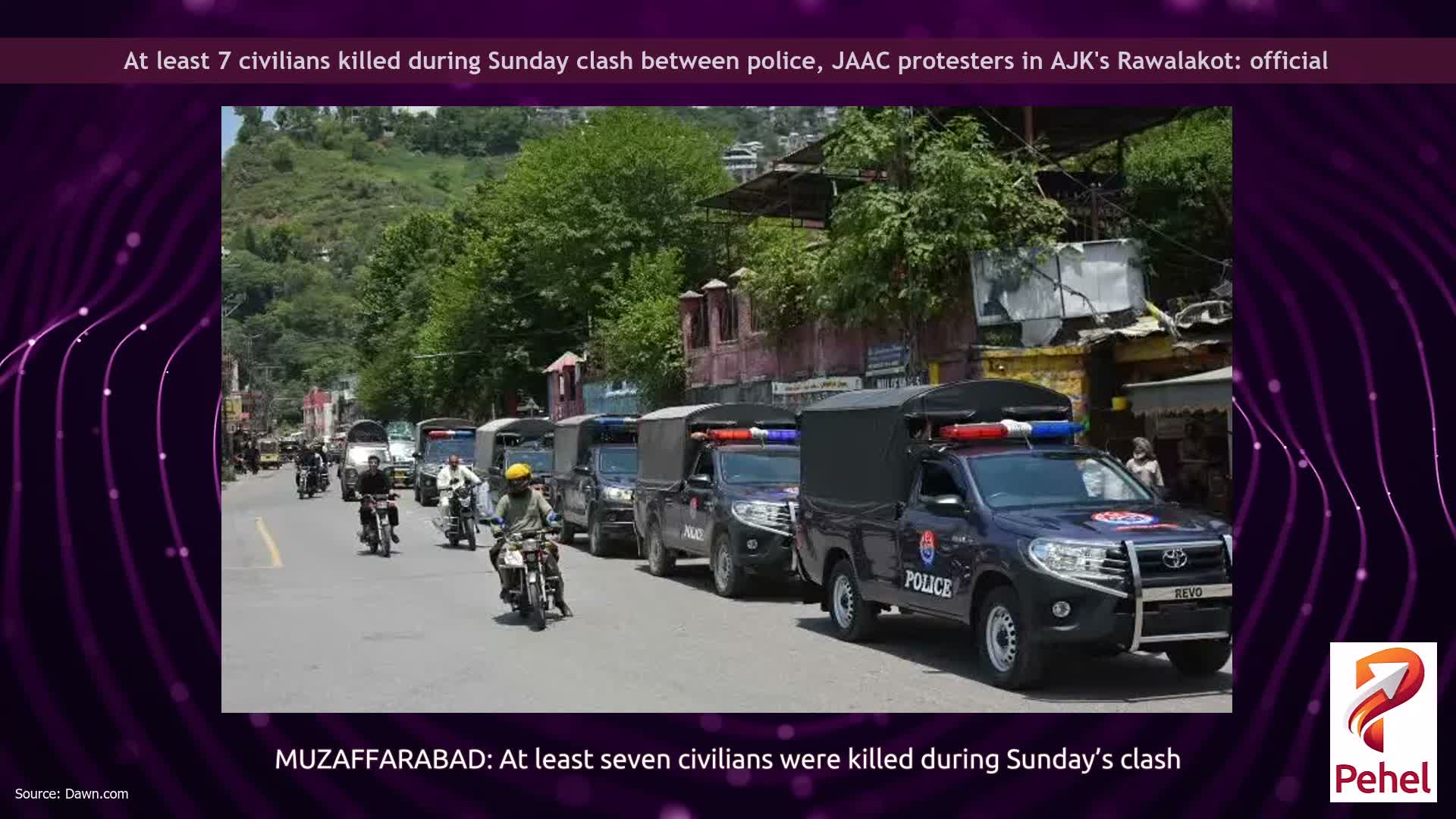 At least 7 civilians killed during Sunday clash between police, JAAC protesters in AJK's Rawalakot: official