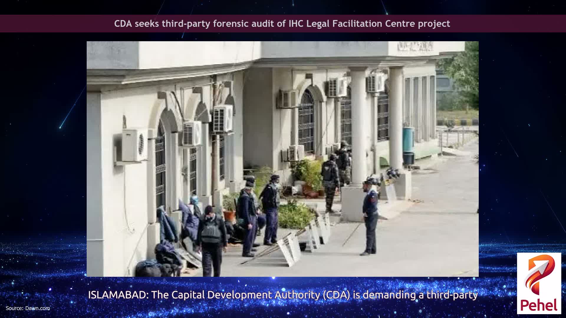 CDA seeks third-party forensic audit of IHC Legal Facilitation Centre project