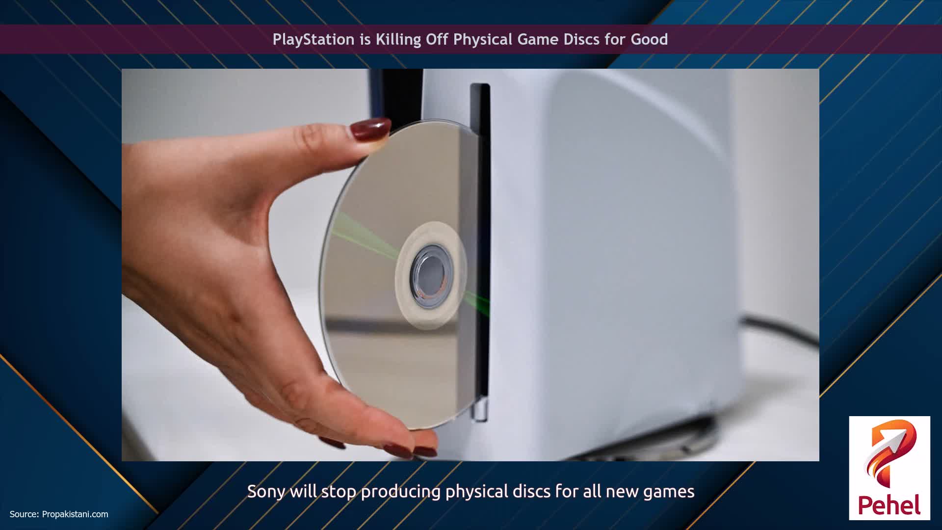 PlayStation is Killing Off Physical Game Discs for Good