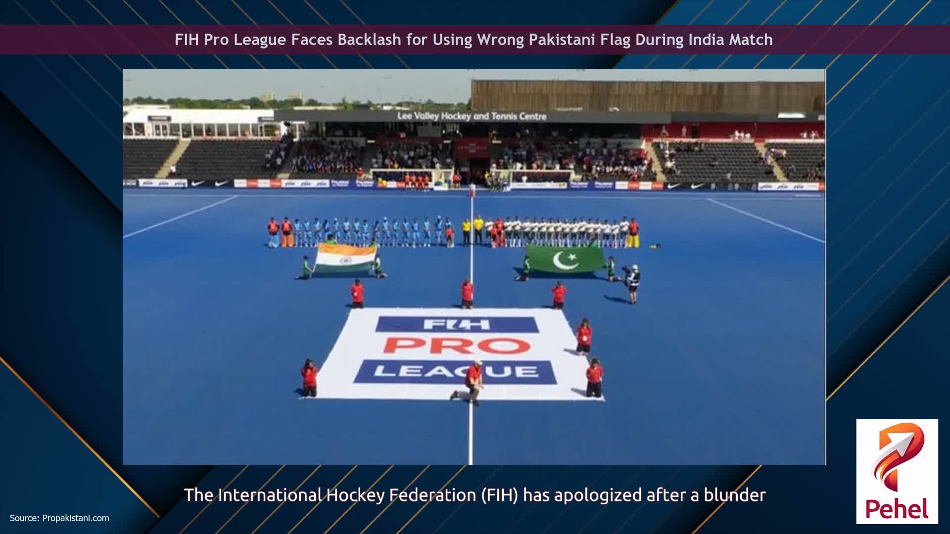 FIH Pro League Faces Backlash for Using Wrong Pakistani Flag During India Match