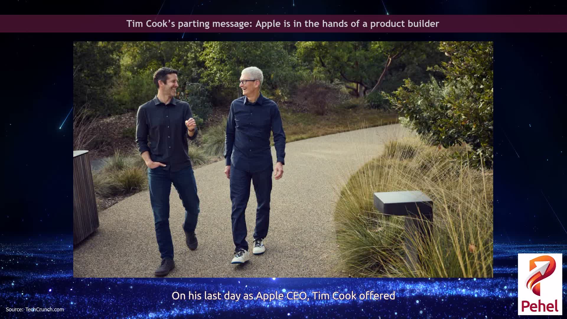 Tim Cook’s parting message: Apple is in the hands of a product builder
