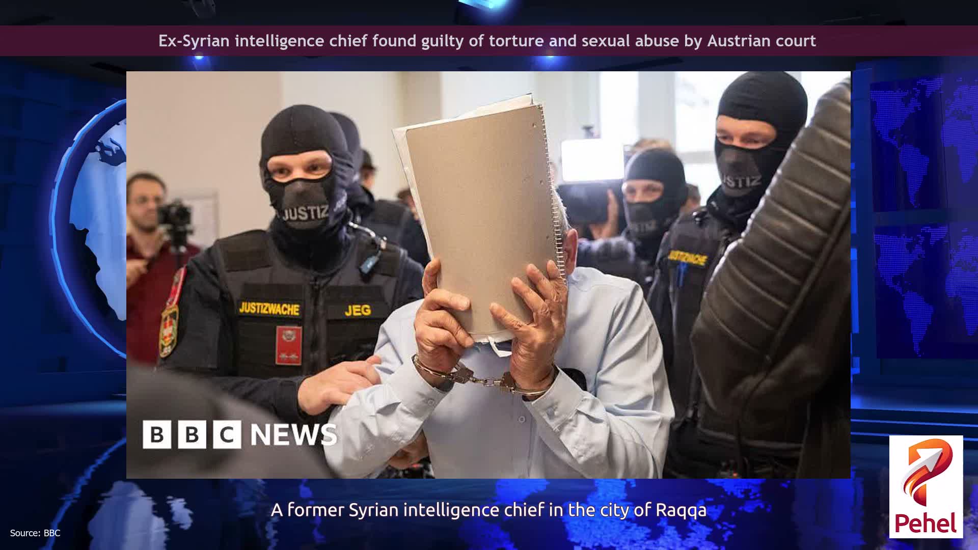 Ex-Syrian intelligence chief found guilty of torture and sexual abuse by Austrian court