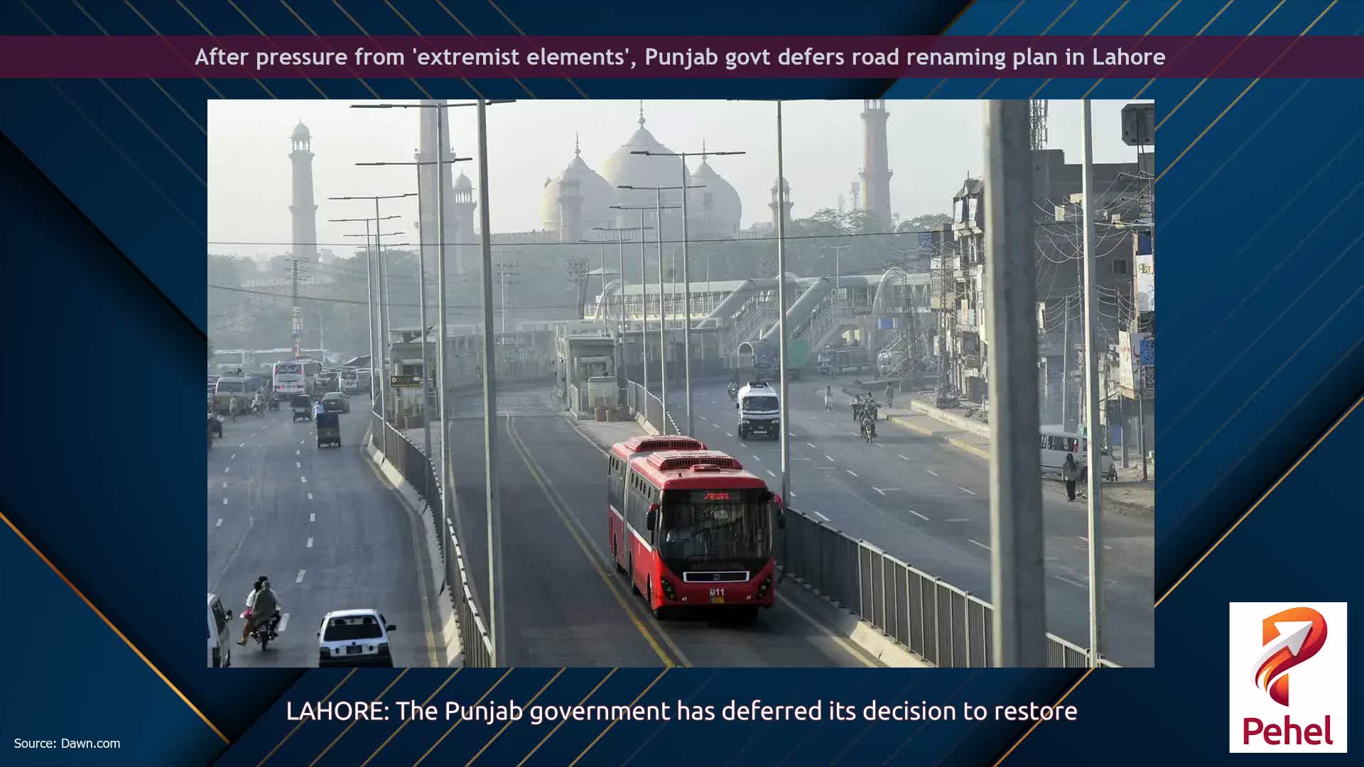 After pressure from 'extremist elements', Punjab govt defers road renaming plan in Lahore