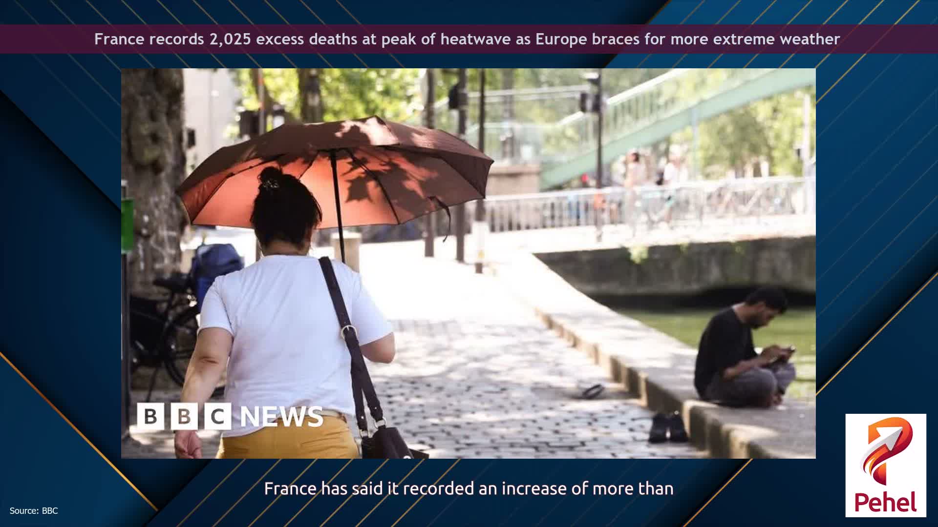 France records 2,025 excess deaths at peak of heatwave as Europe braces for more extreme weather