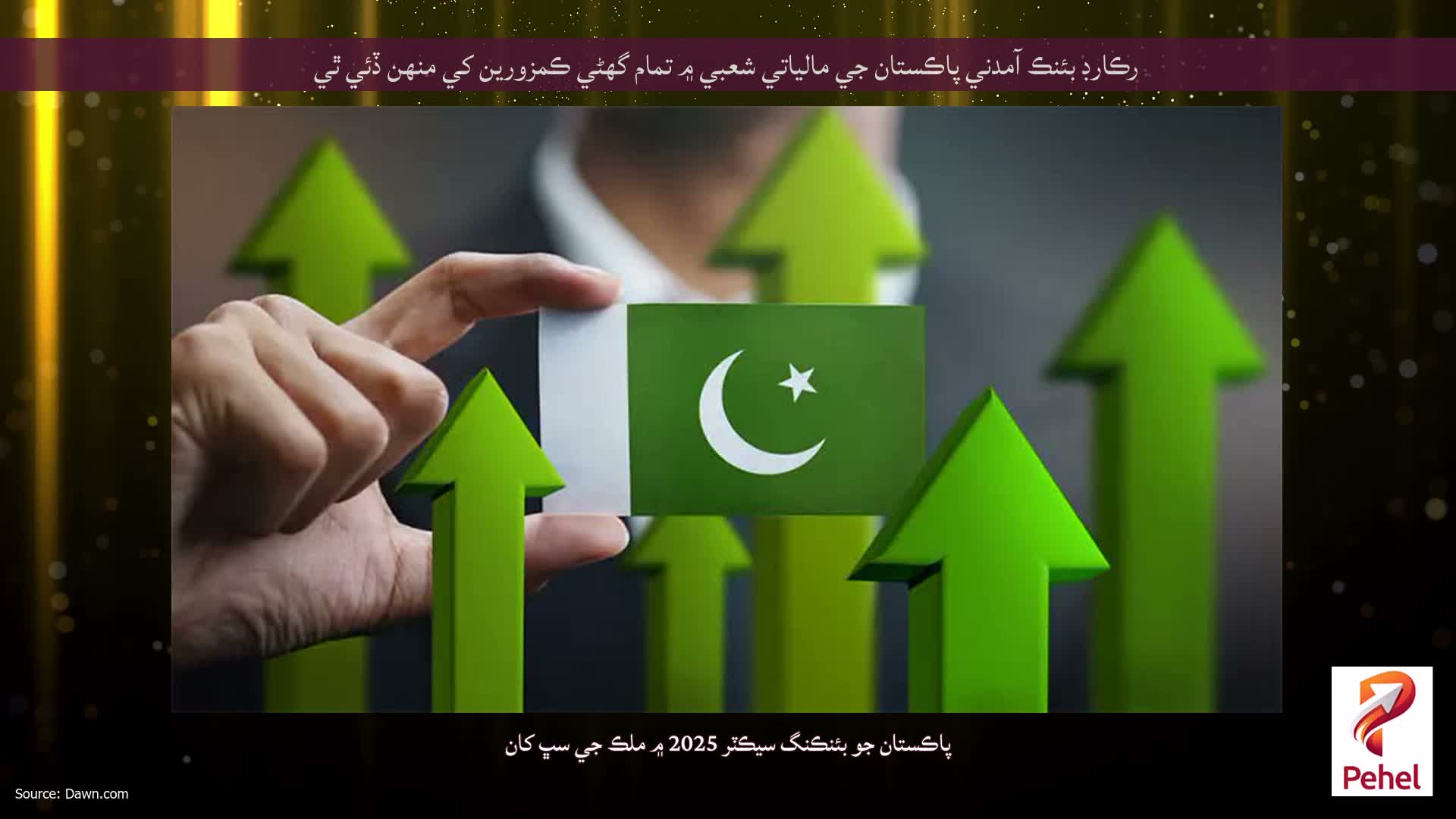 رڪارڊ بئنڪ آمدني پاڪستان جي مالياتي شعبي ۾ تمام گهڻي ڪمزورين کي منهن ڏئي ٿي