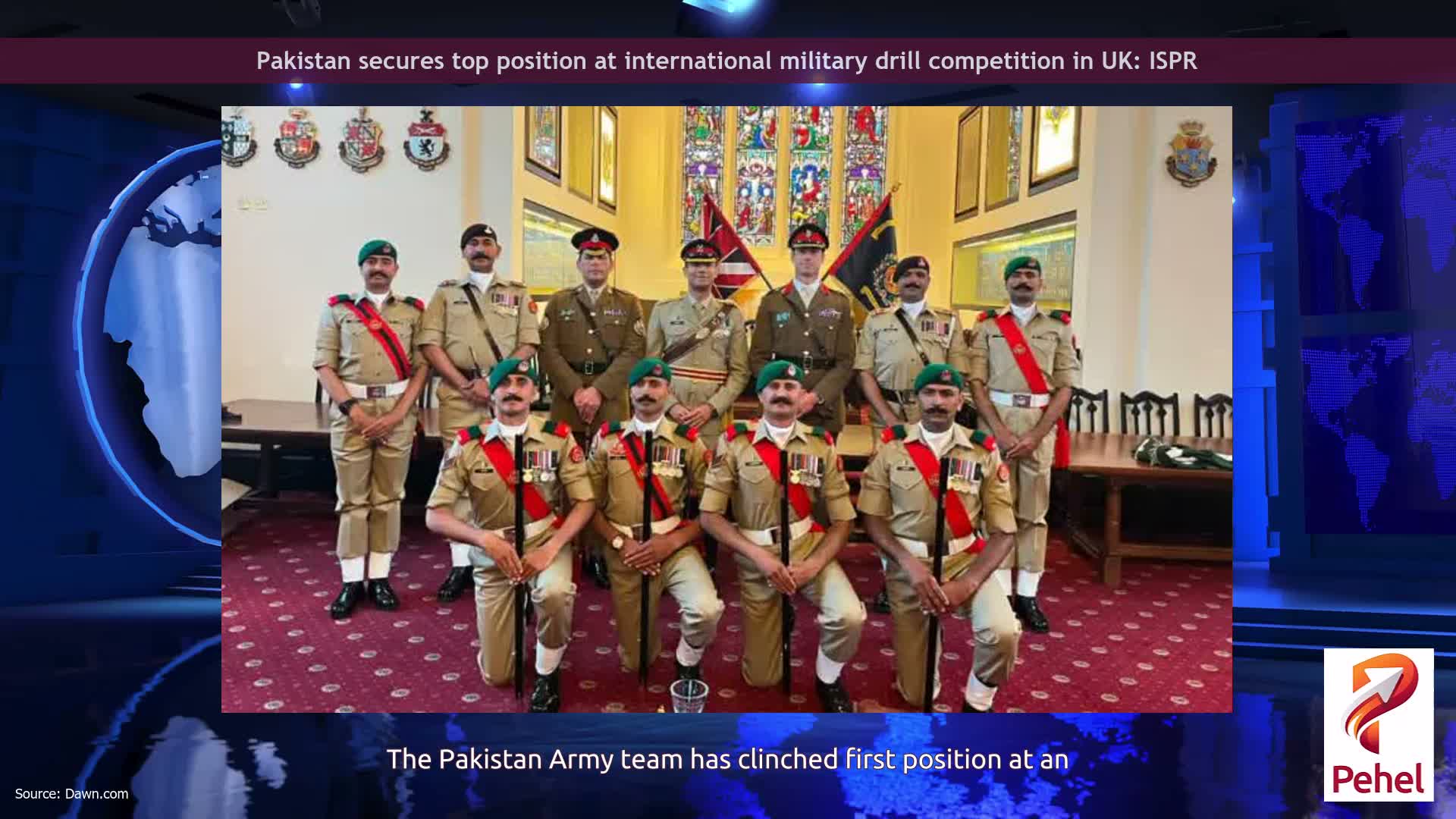 Pakistan secures top position at international military drill competition in UK: ISPR