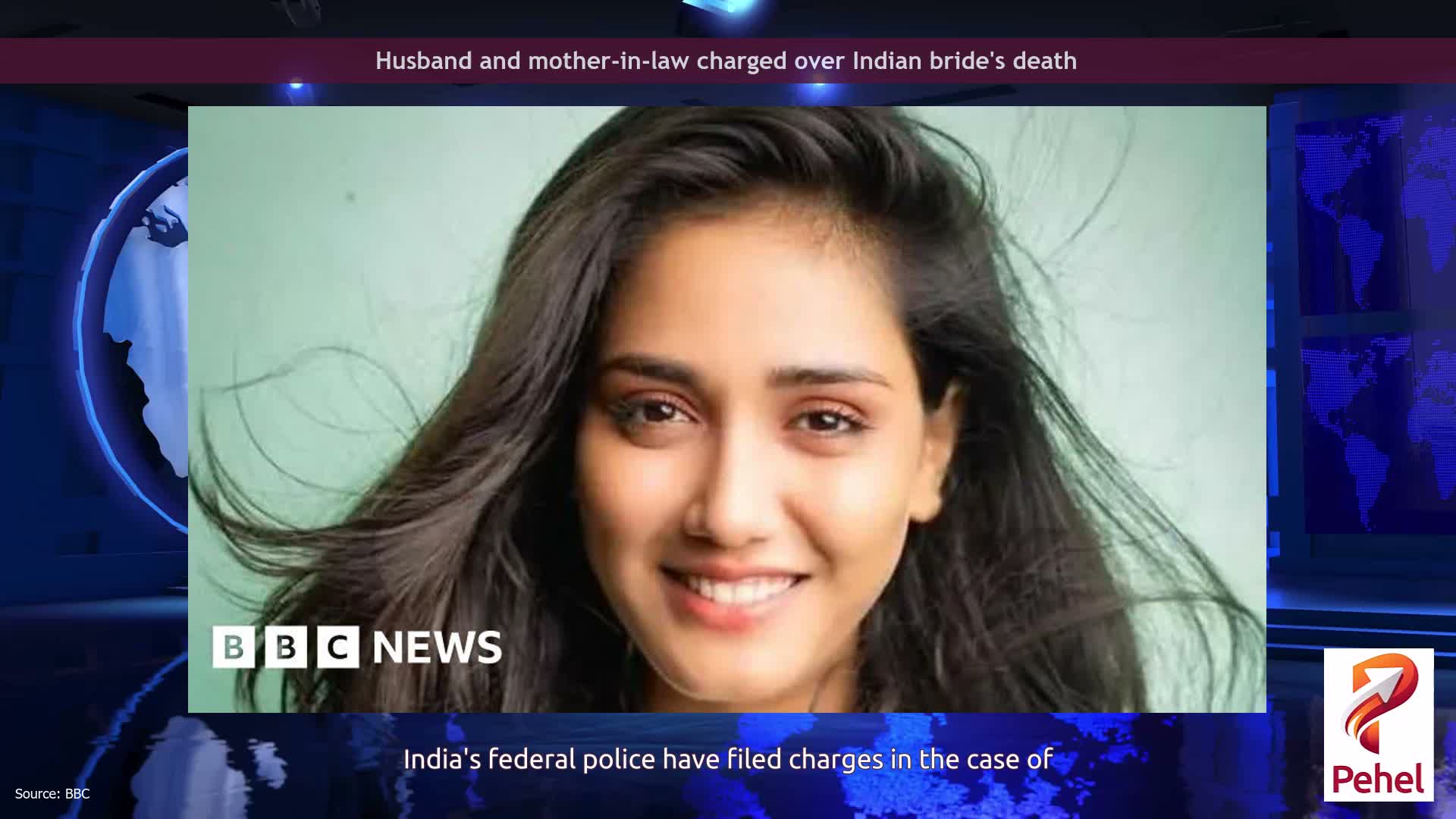 Husband and mother-in-law charged over Indian bride's death