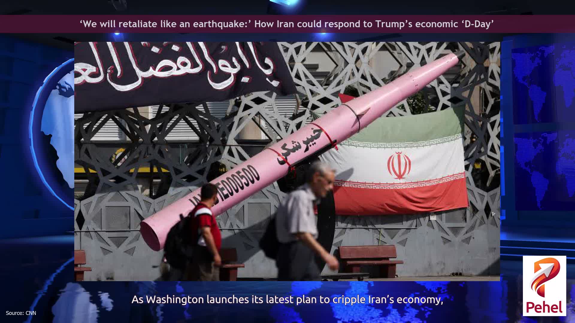 ‘We will retaliate like an earthquake:’ How Iran could respond to Trump’s economic ‘D-Day’