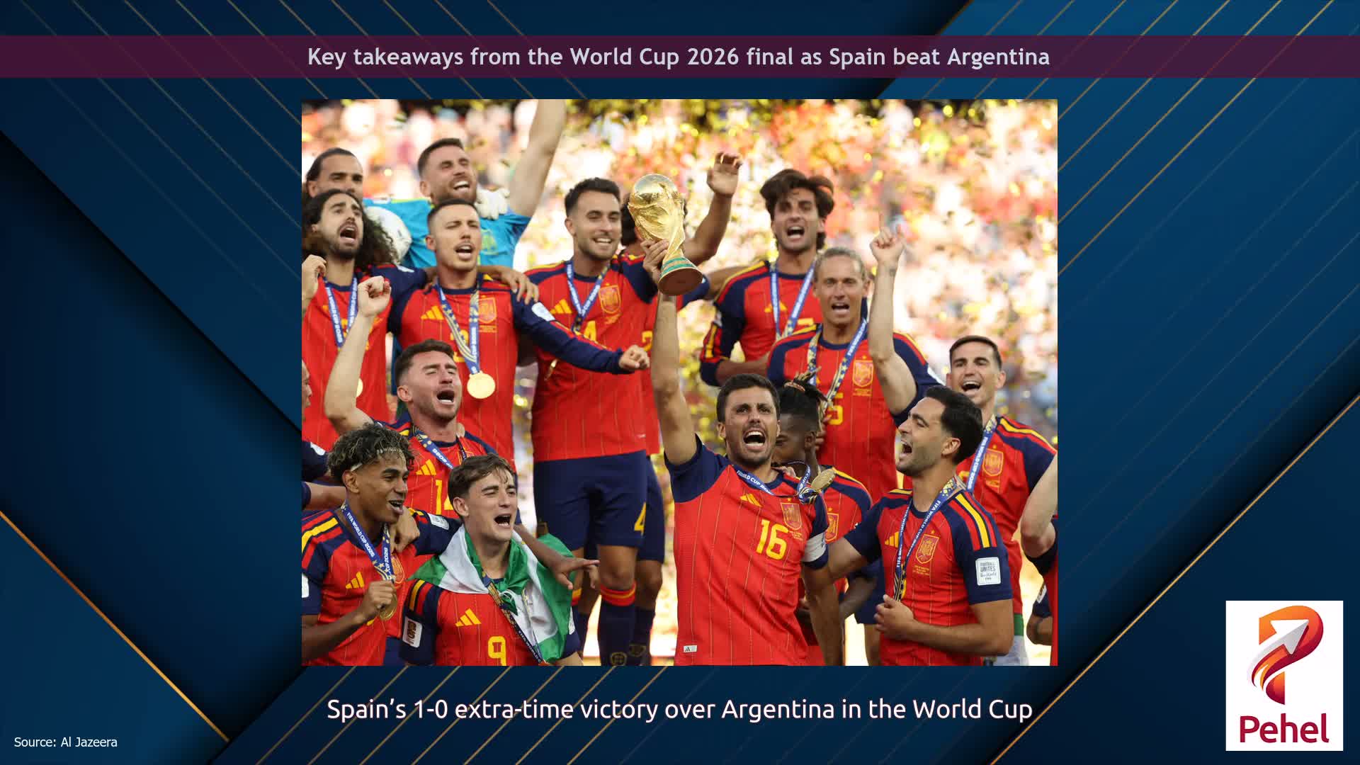 Key takeaways from the World Cup 2026 final as Spain beat Argentina