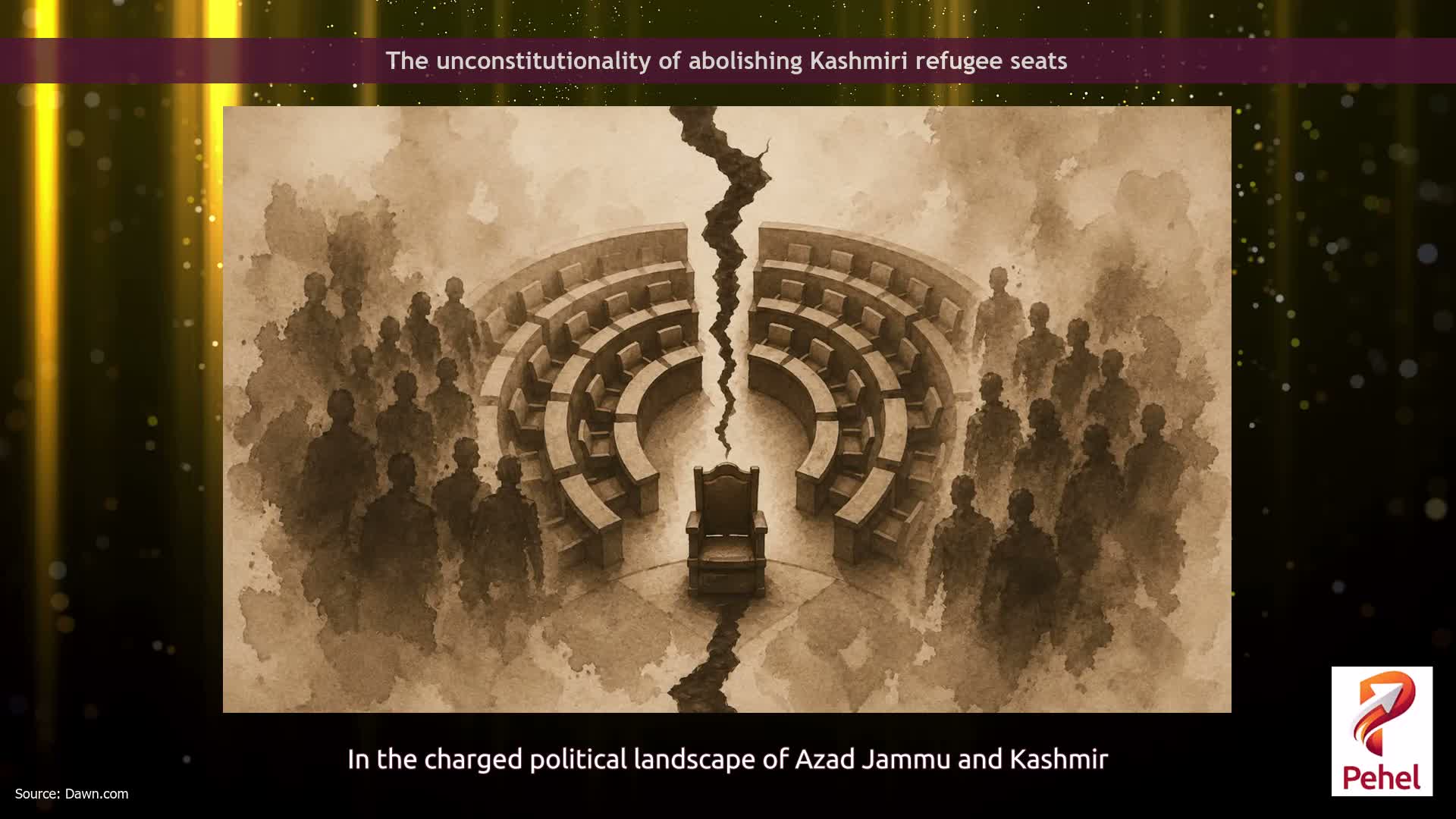 The unconstitutionality of abolishing Kashmiri refugee seats