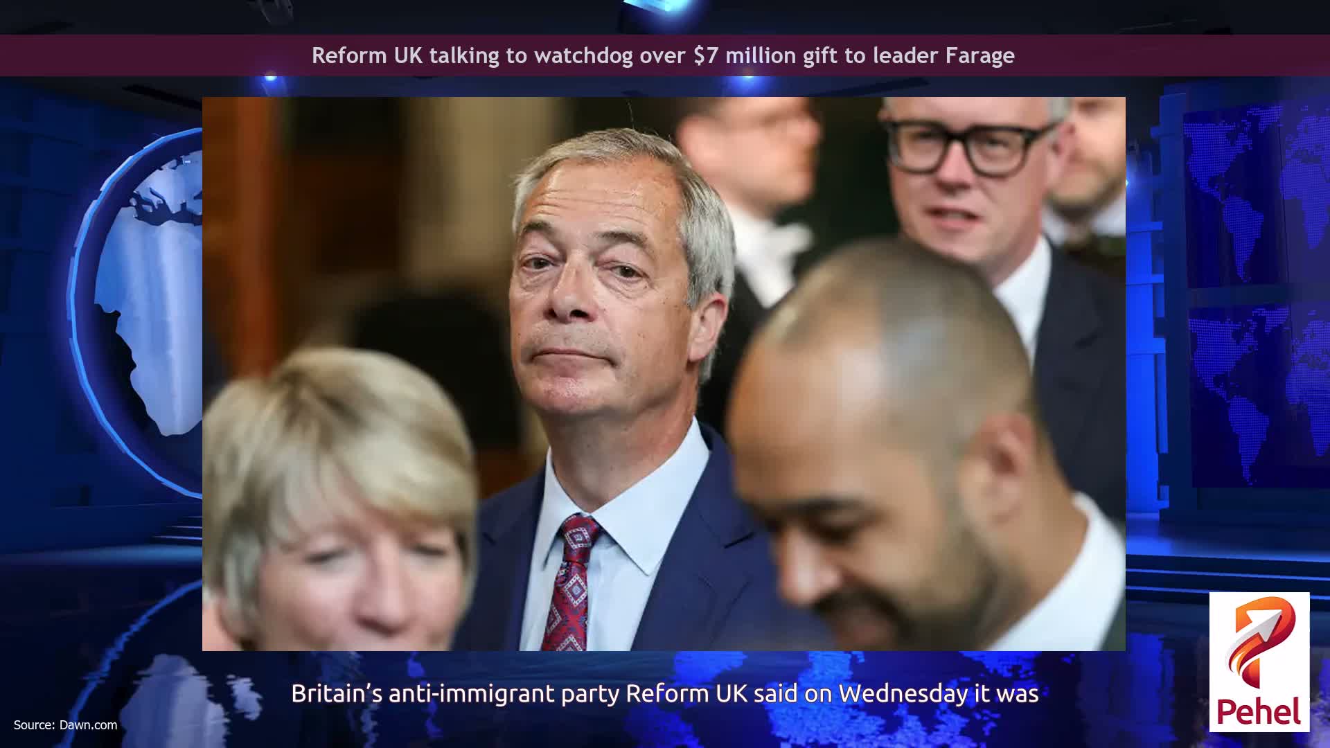 Reform UK talking to watchdog over $7 million gift to leader Farage