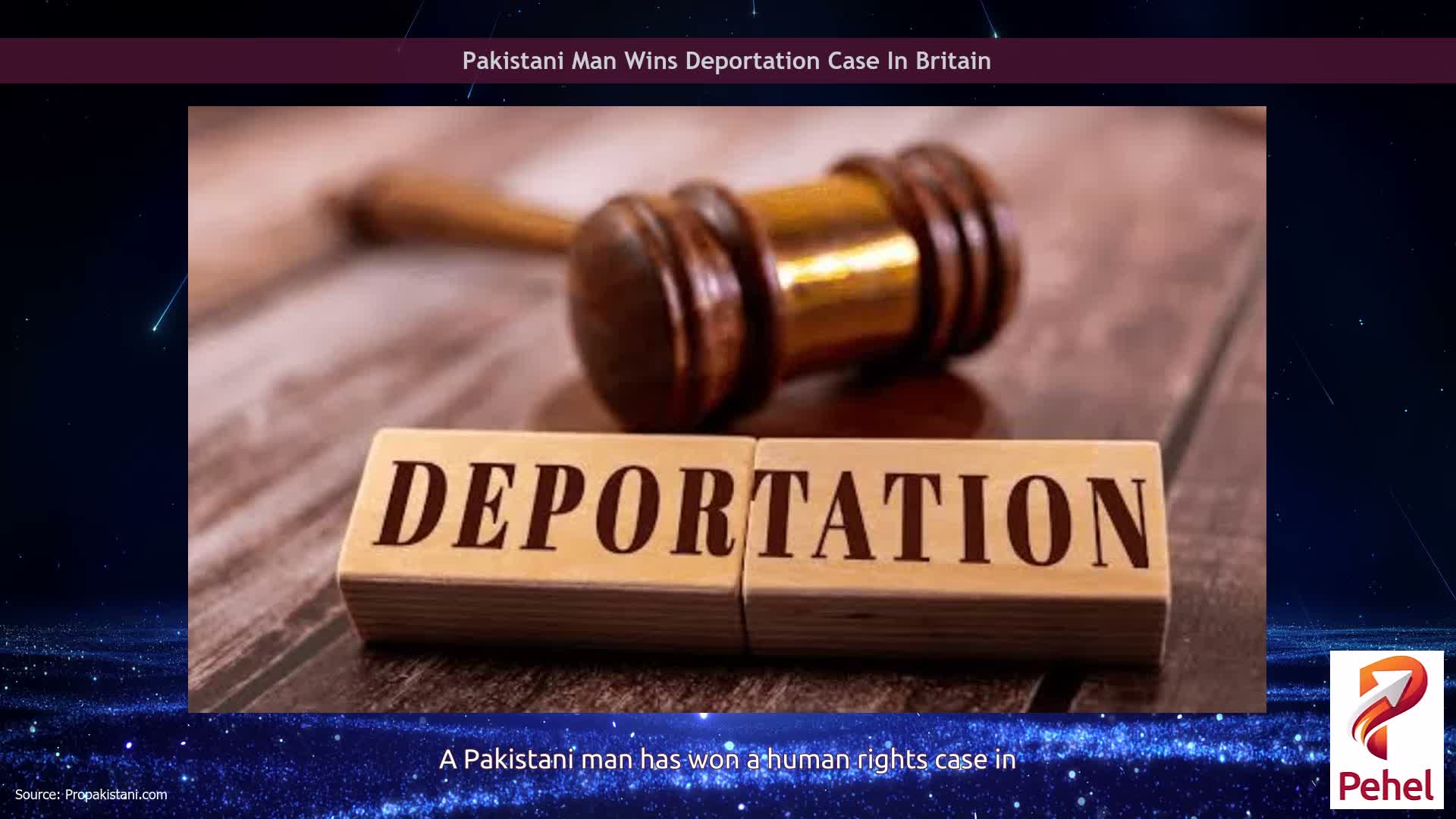 Pakistani Man Wins Deportation Case In Britain