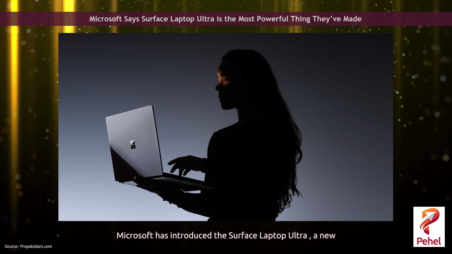 Microsoft Says Surface Laptop Ultra is the Most Powerful Thing They’ve Made