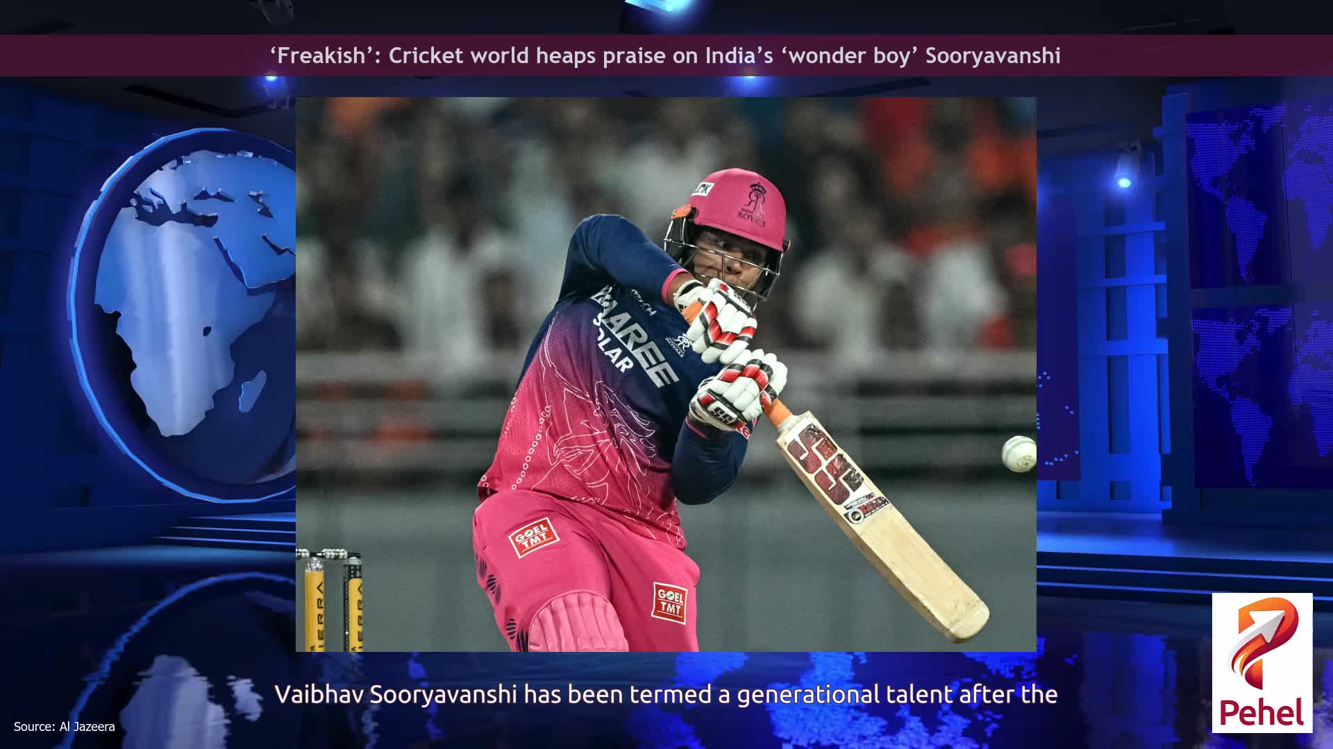 ‘Freakish’: Cricket world heaps praise on India’s ‘wonder boy’ Sooryavanshi