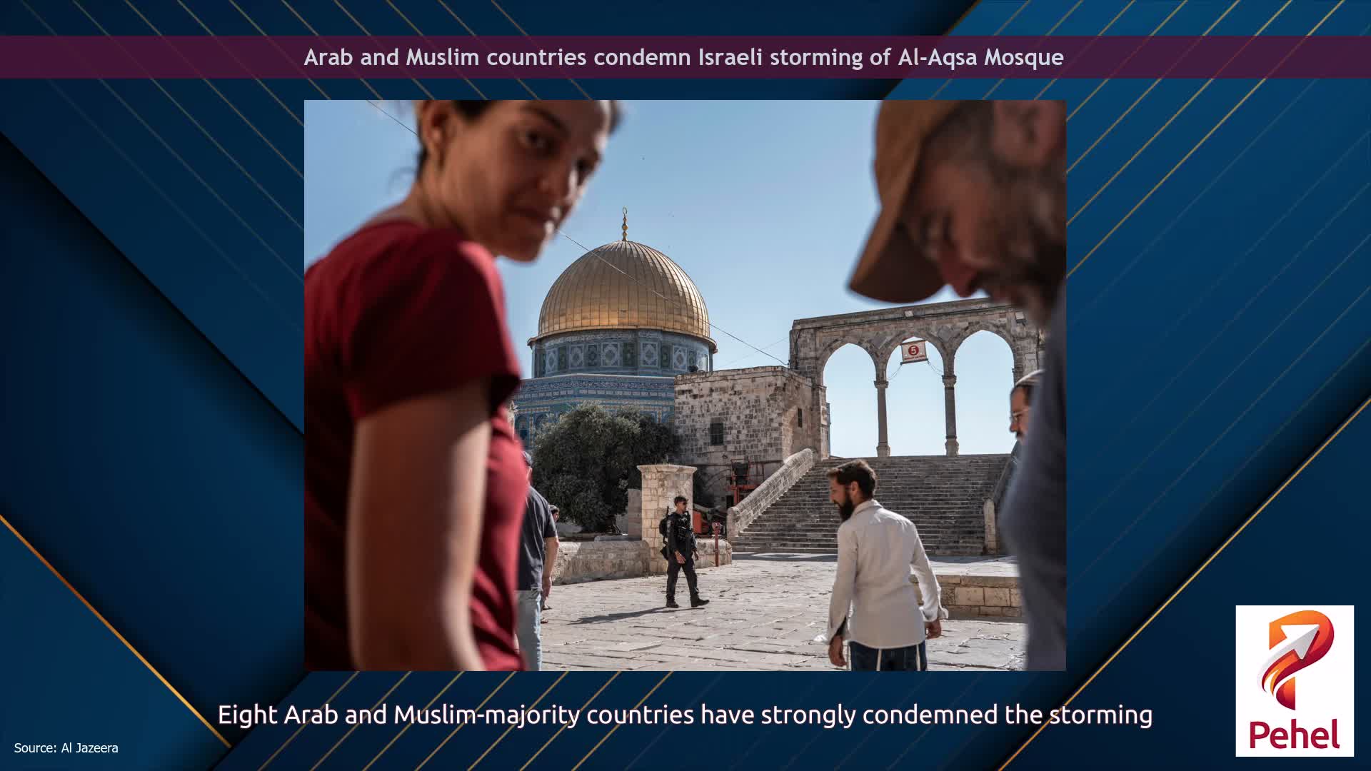 Arab and Muslim countries condemn Israeli storming of Al-Aqsa Mosque