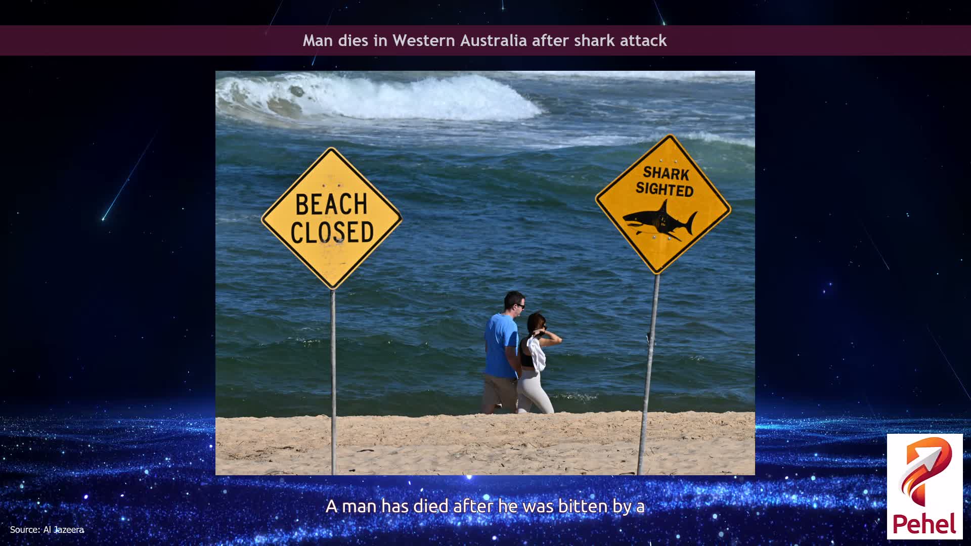 Man dies in Western Australia after shark attack