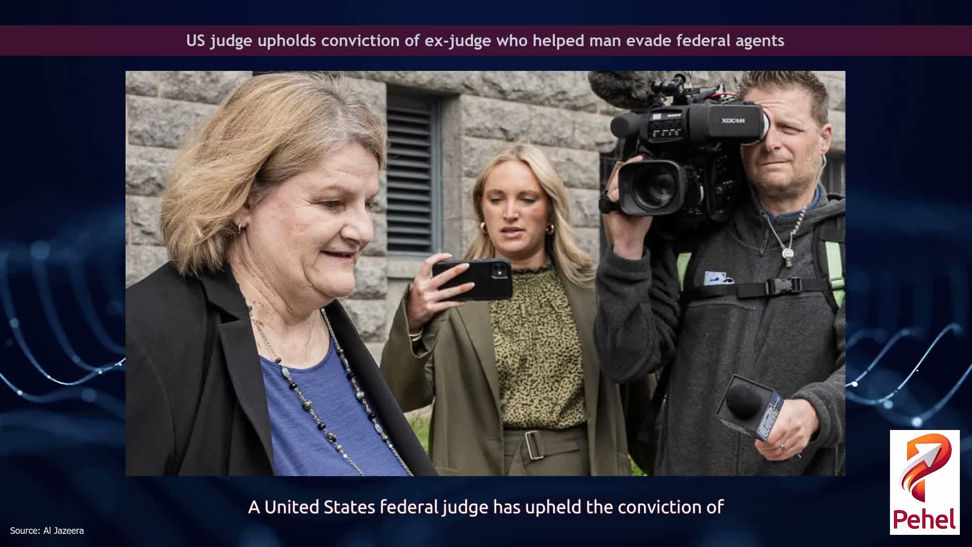 US judge upholds conviction of ex-judge who helped man evade federal agents