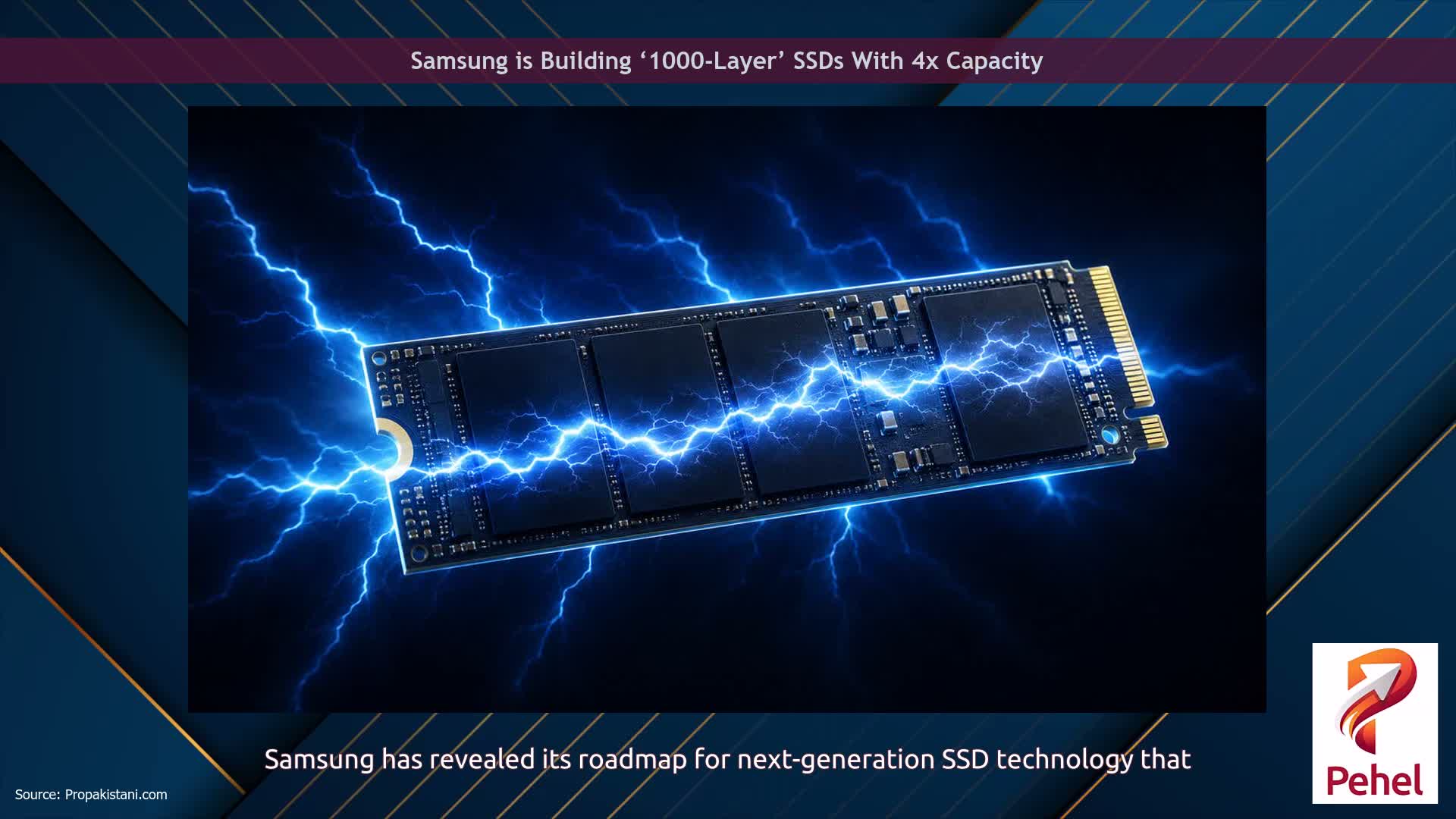 Samsung is Building ‘1000-Layer’ SSDs With 4x Capacity
