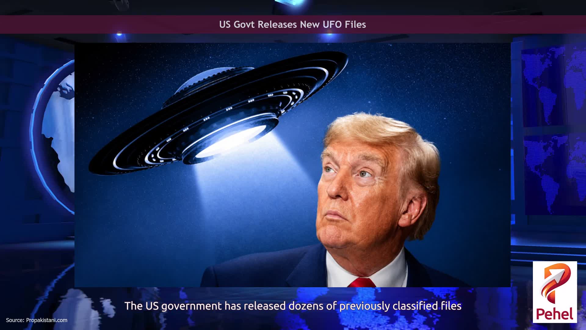 US Govt Releases New UFO Files