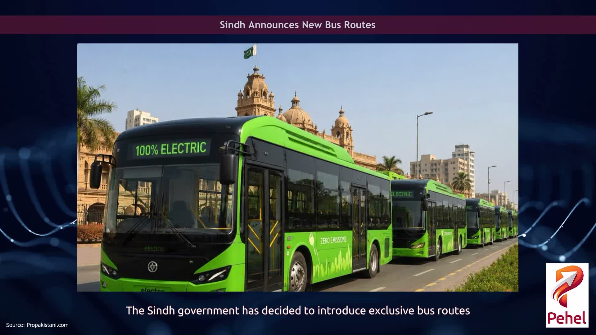 Sindh Announces New Bus Routes