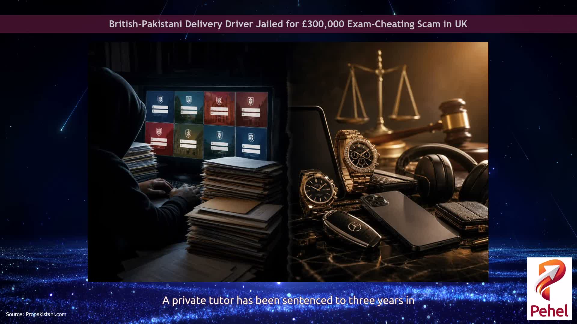 British-Pakistani Delivery Driver Jailed for £300,000 Exam-Cheating Scam in UK