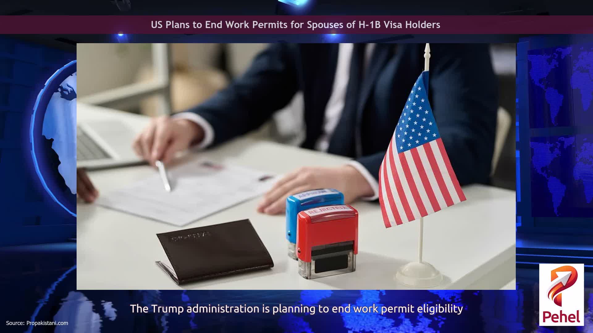 US Plans to End Work Permits for Spouses of H-1B Visa Holders