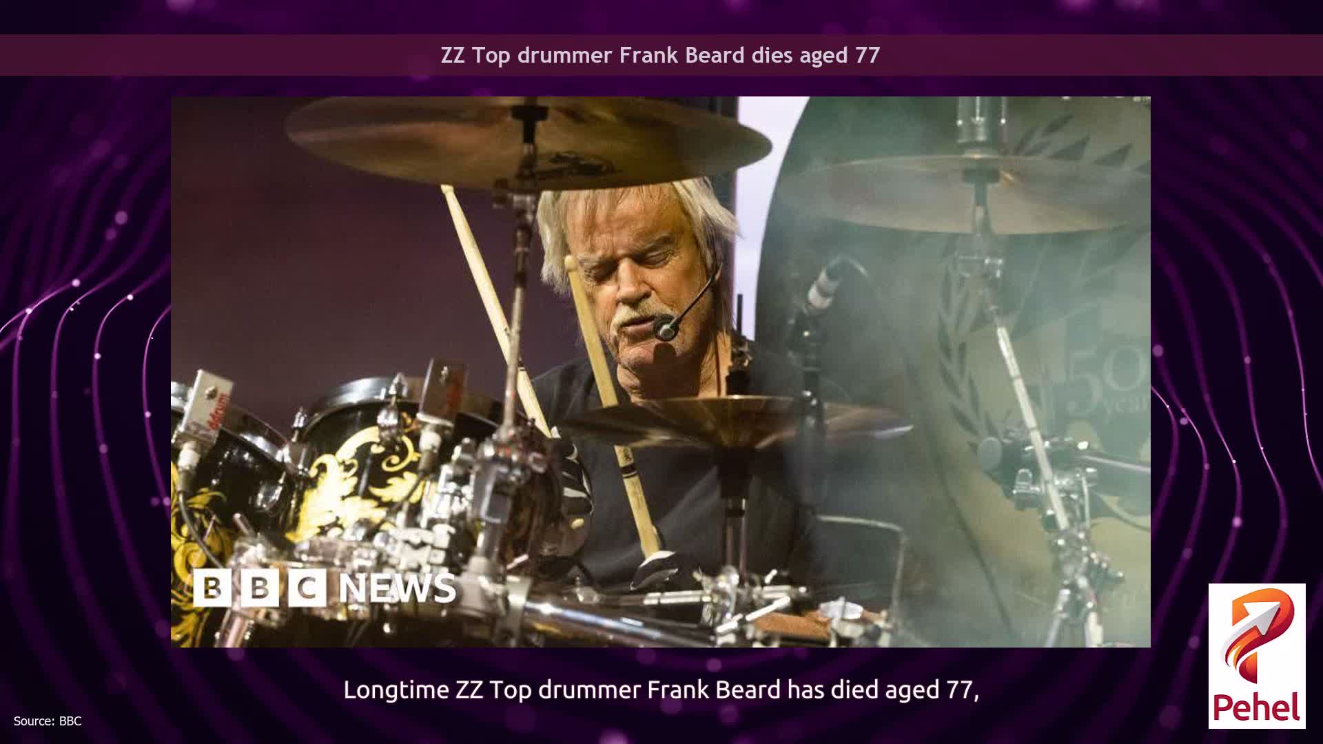 ZZ Top drummer Frank Beard dies aged 77