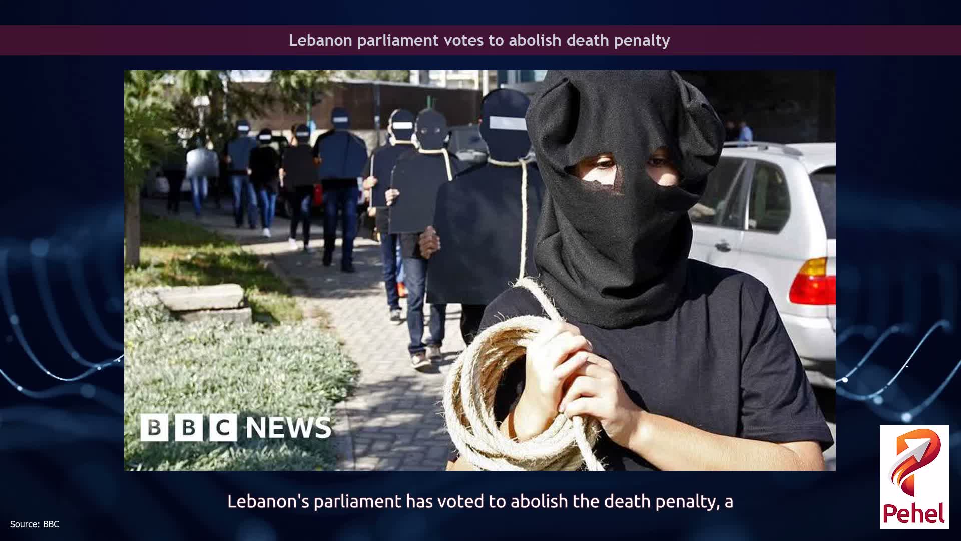 Lebanon parliament votes to abolish death penalty