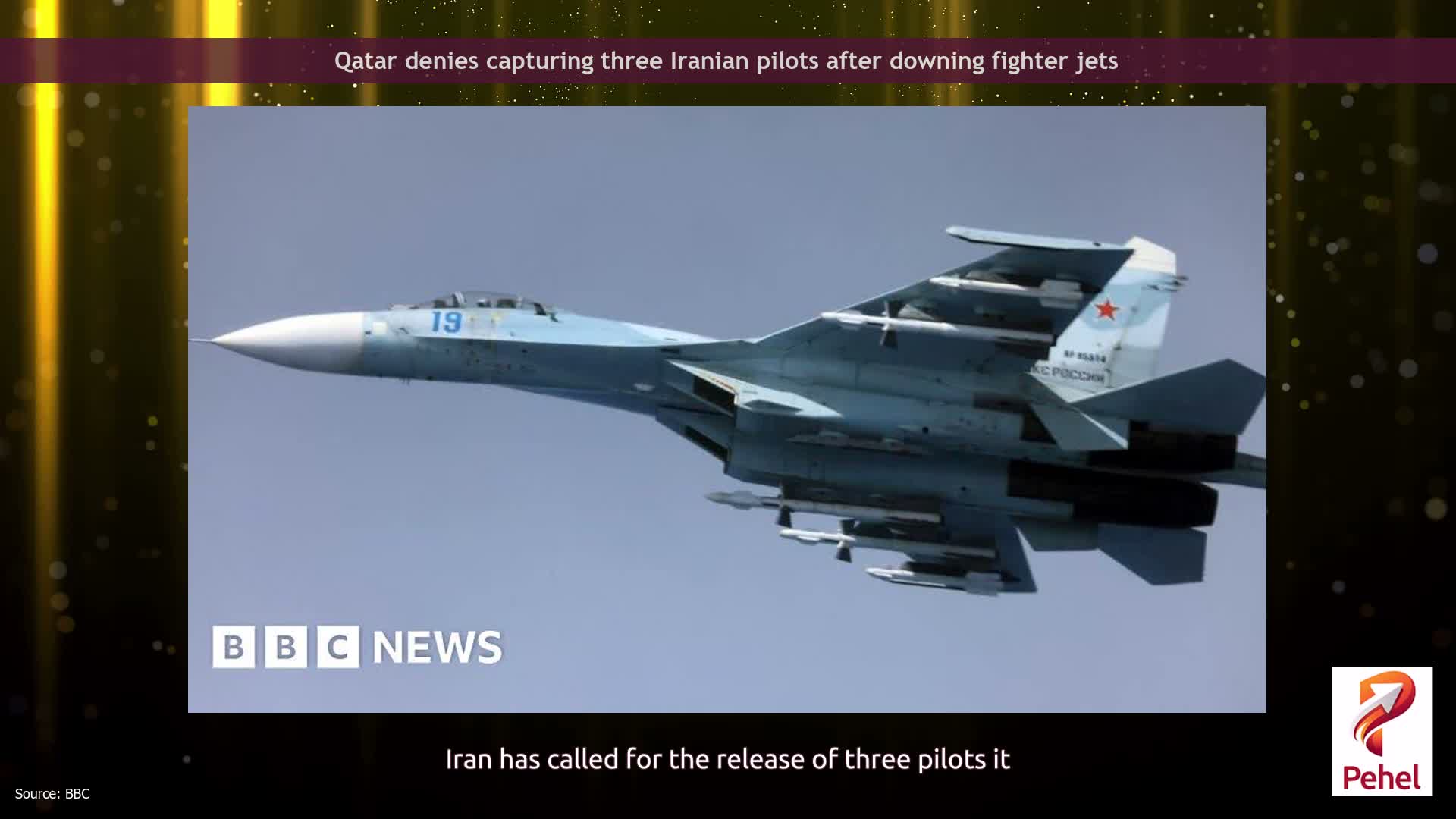 Qatar denies capturing three Iranian pilots after downing fighter jets