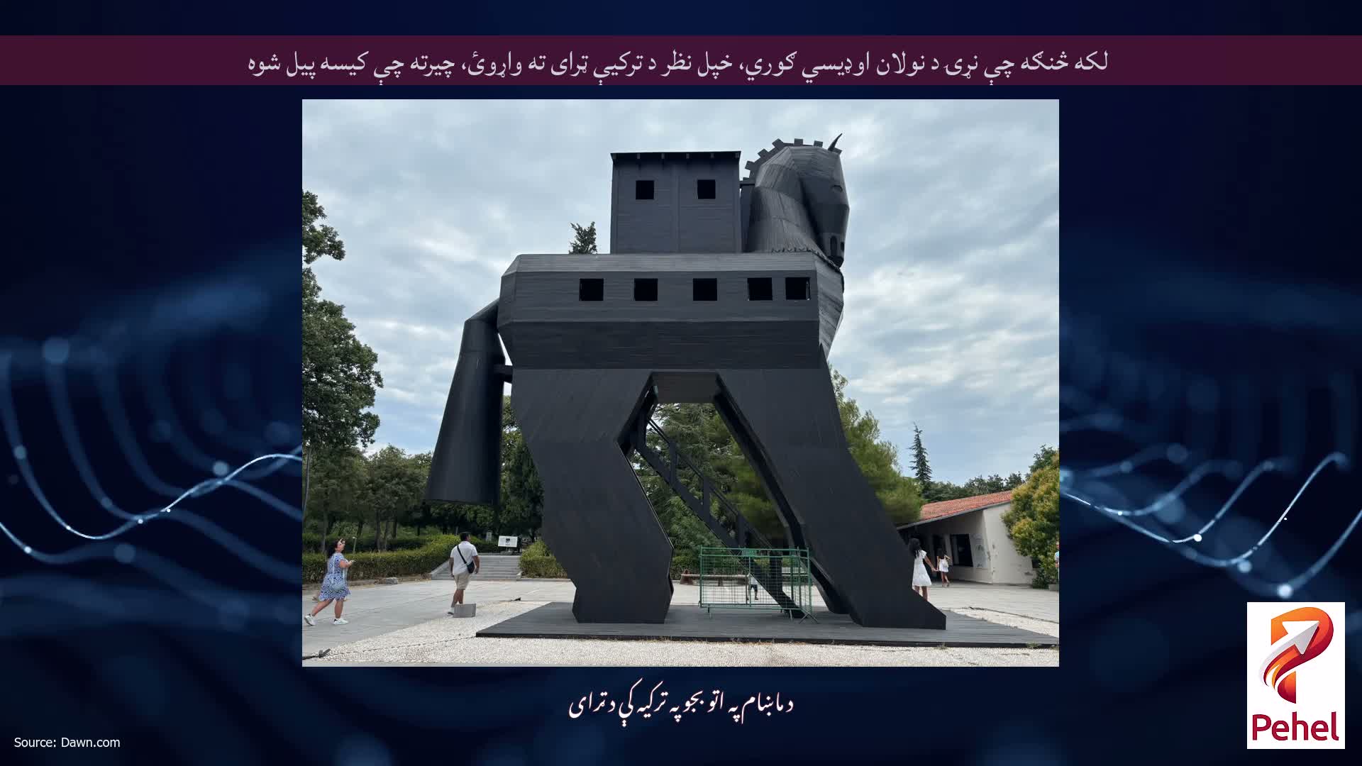 لکه څنګه چې نړۍ د نولان اوډیسي ګوري، خپل نظر د ترکیې ټرای ته واړوئ، چیرته چې کیسه پیل شوه