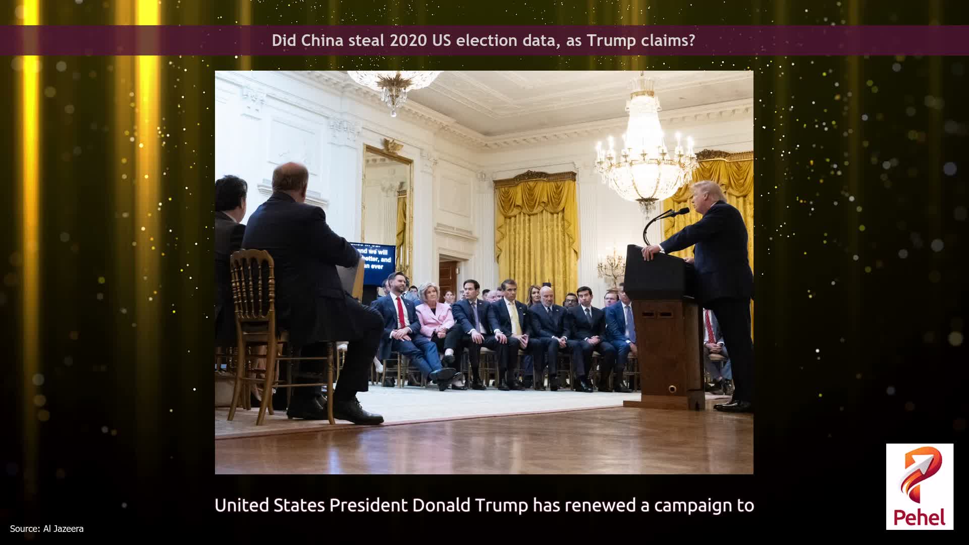 Did China steal 2020 US election data, as Trump claims?