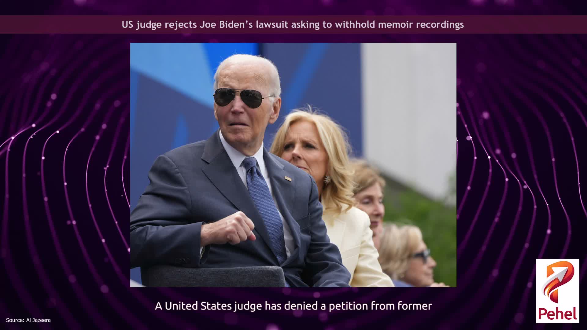 US judge rejects Joe Biden’s lawsuit asking to withhold memoir recordings