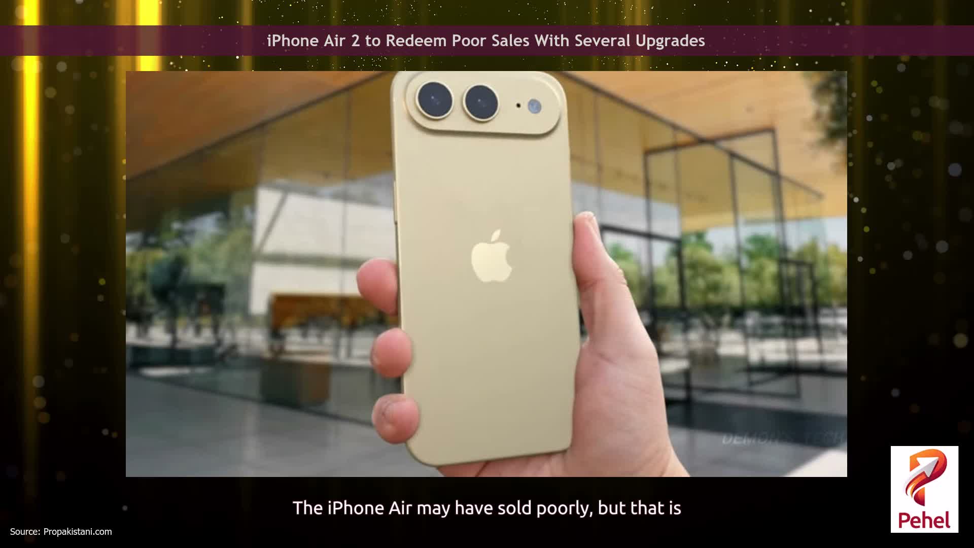 iPhone Air 2 to Redeem Poor Sales With Several Upgrades