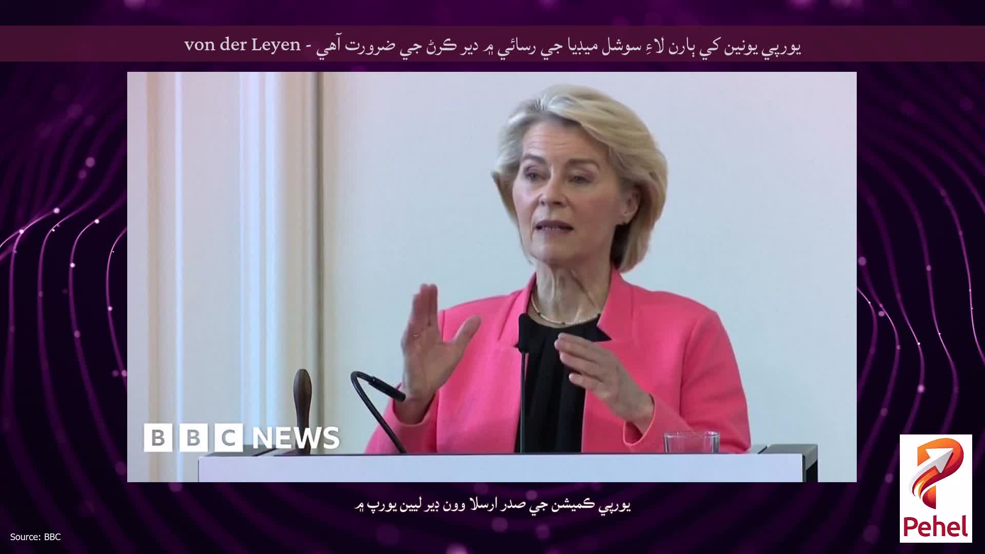 يورپي يونين کي ٻارن لاءِ سوشل ميڊيا جي رسائي ۾ دير ڪرڻ جي ضرورت آهي - von der Leyen