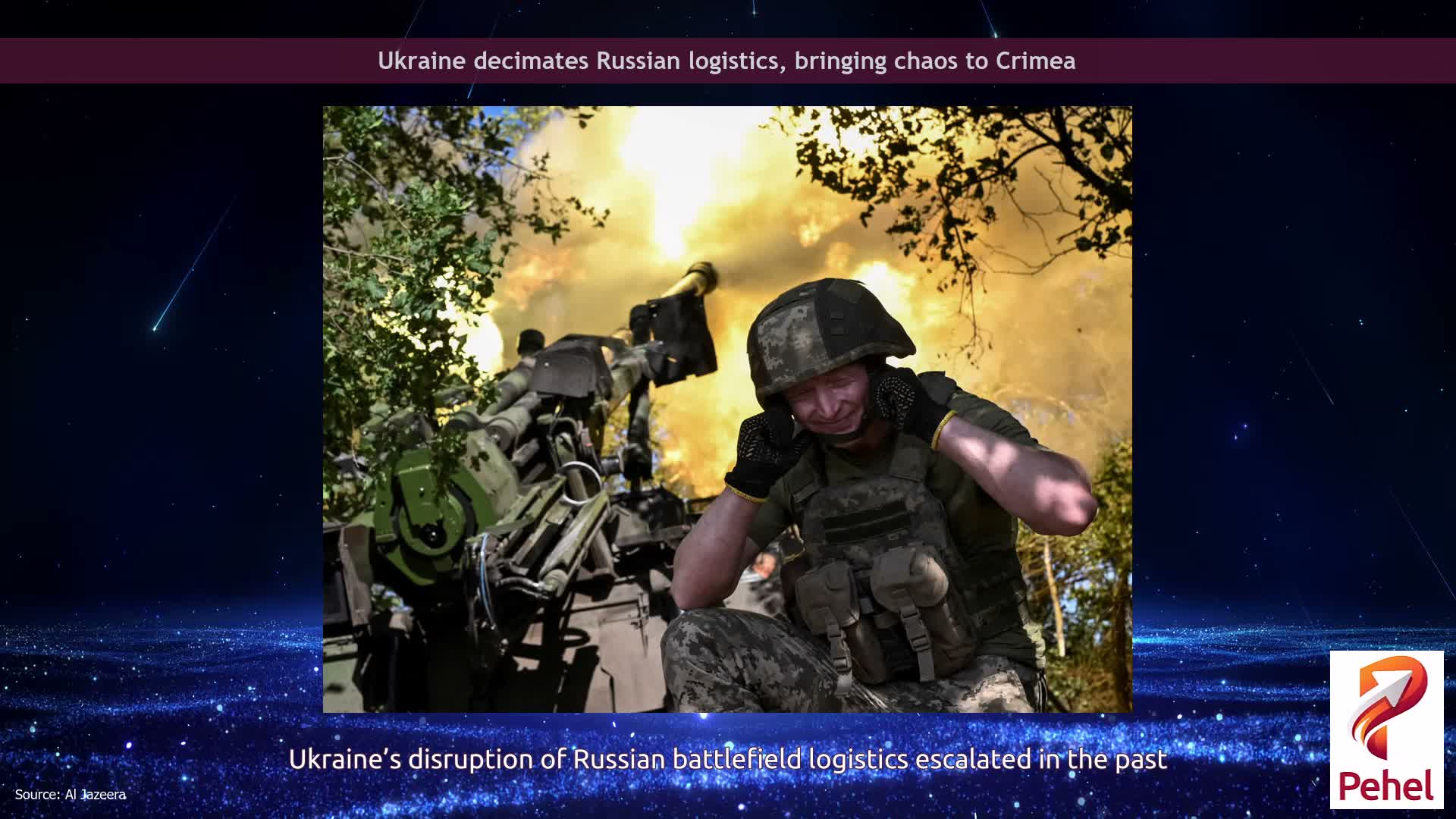 Ukraine decimates Russian logistics, bringing chaos to Crimea