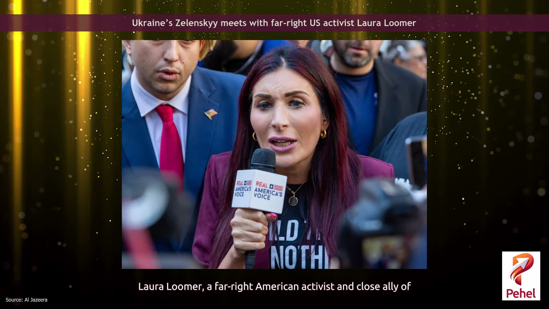 Ukraine’s Zelenskyy meets with far-right US activist Laura Loomer