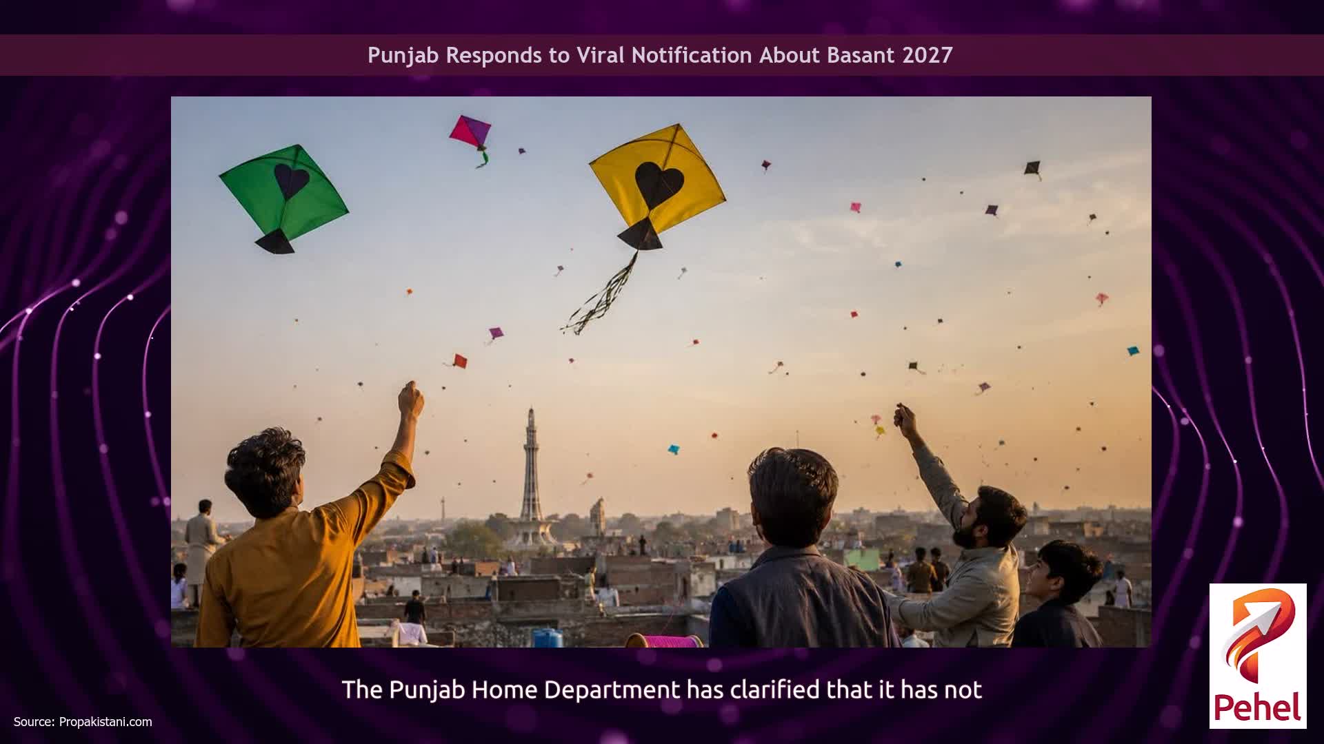 Punjab Responds to Viral Notification About Basant 2027