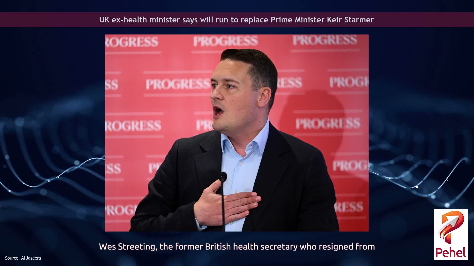 UK ex-health minister says will run to replace Prime Minister Keir Starmer