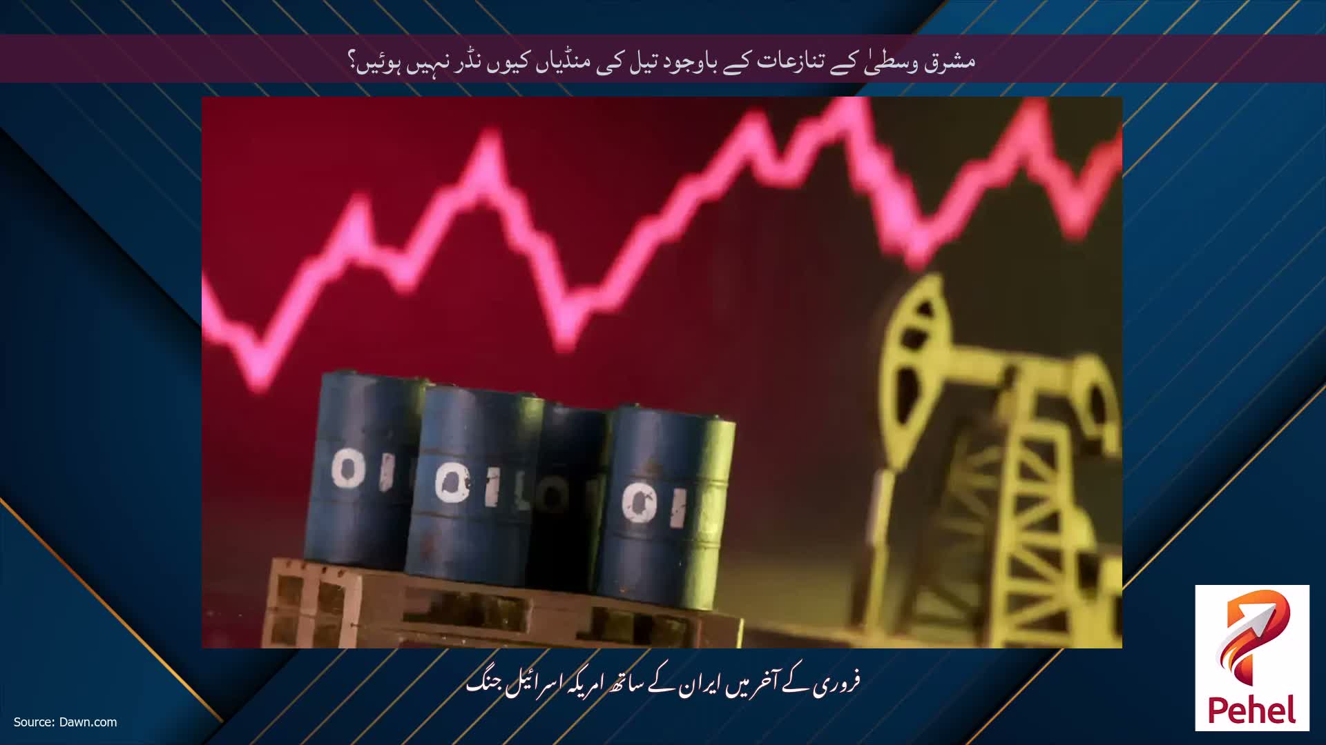 مشرق وسطیٰ کے تنازعات کے باوجود تیل کی منڈیاں کیوں نڈر نہیں ہوئیں؟