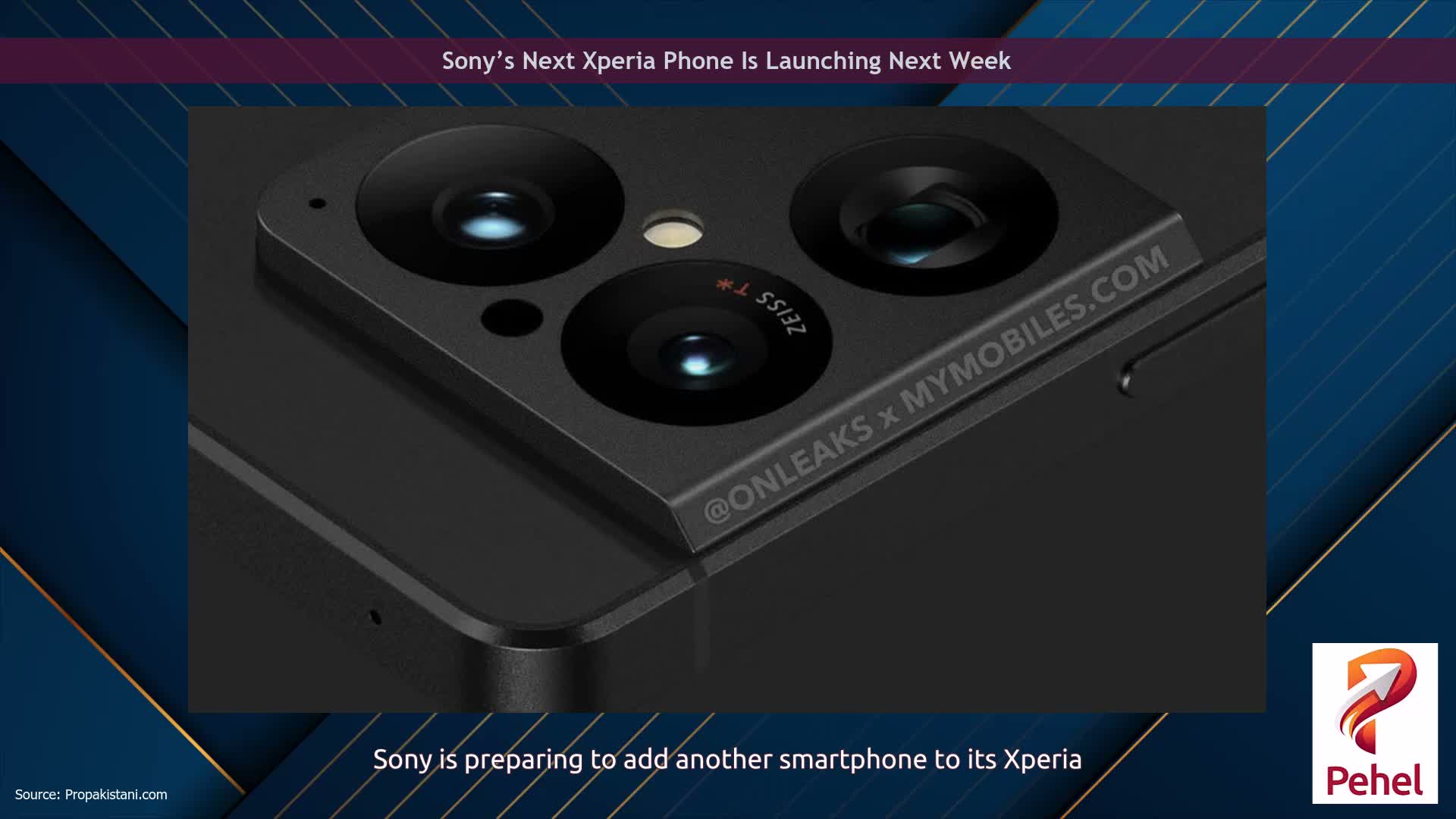 Sony’s Next Xperia Phone Is Launching Next Week