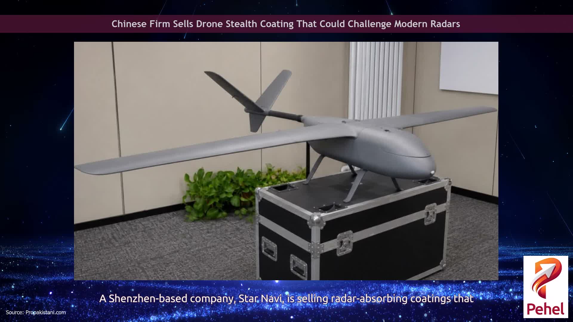 Chinese Firm Sells Drone Stealth Coating That Could Challenge Modern Radars