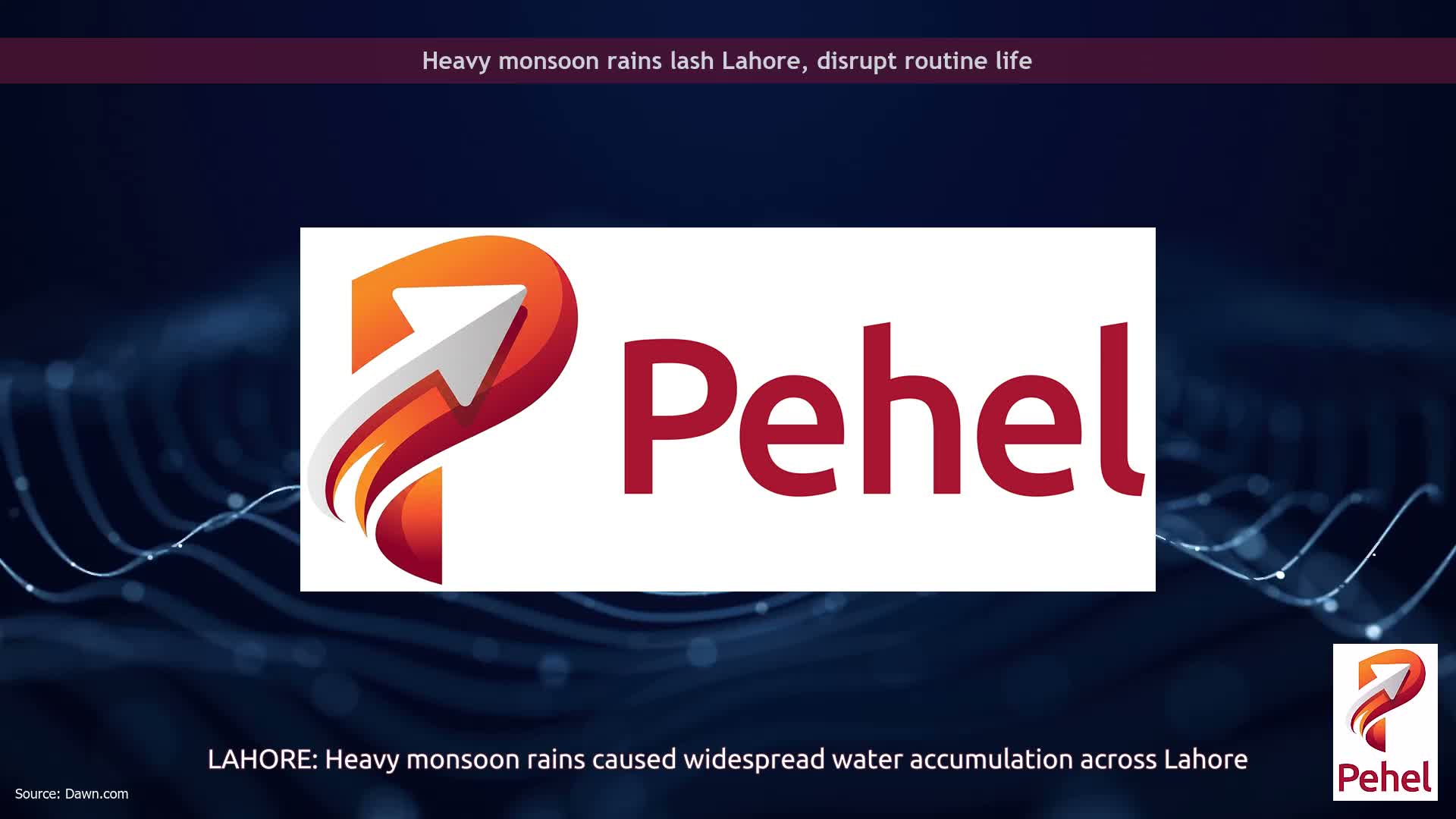 Heavy monsoon rains lash Lahore, disrupt routine life