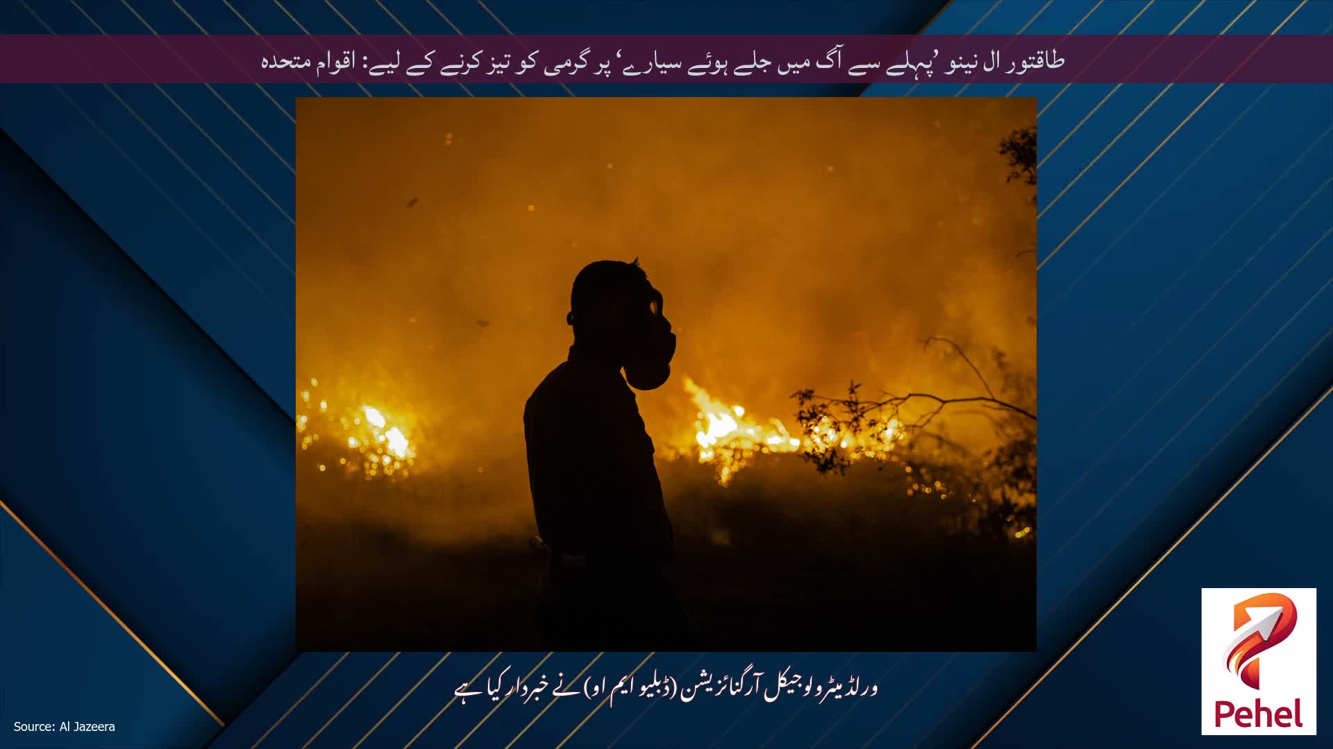 طاقتور ال نینو ’پہلے سے آگ میں جلے ہوئے سیارے‘ پر گرمی کو تیز کرنے کے لیے: اقوام متحدہ