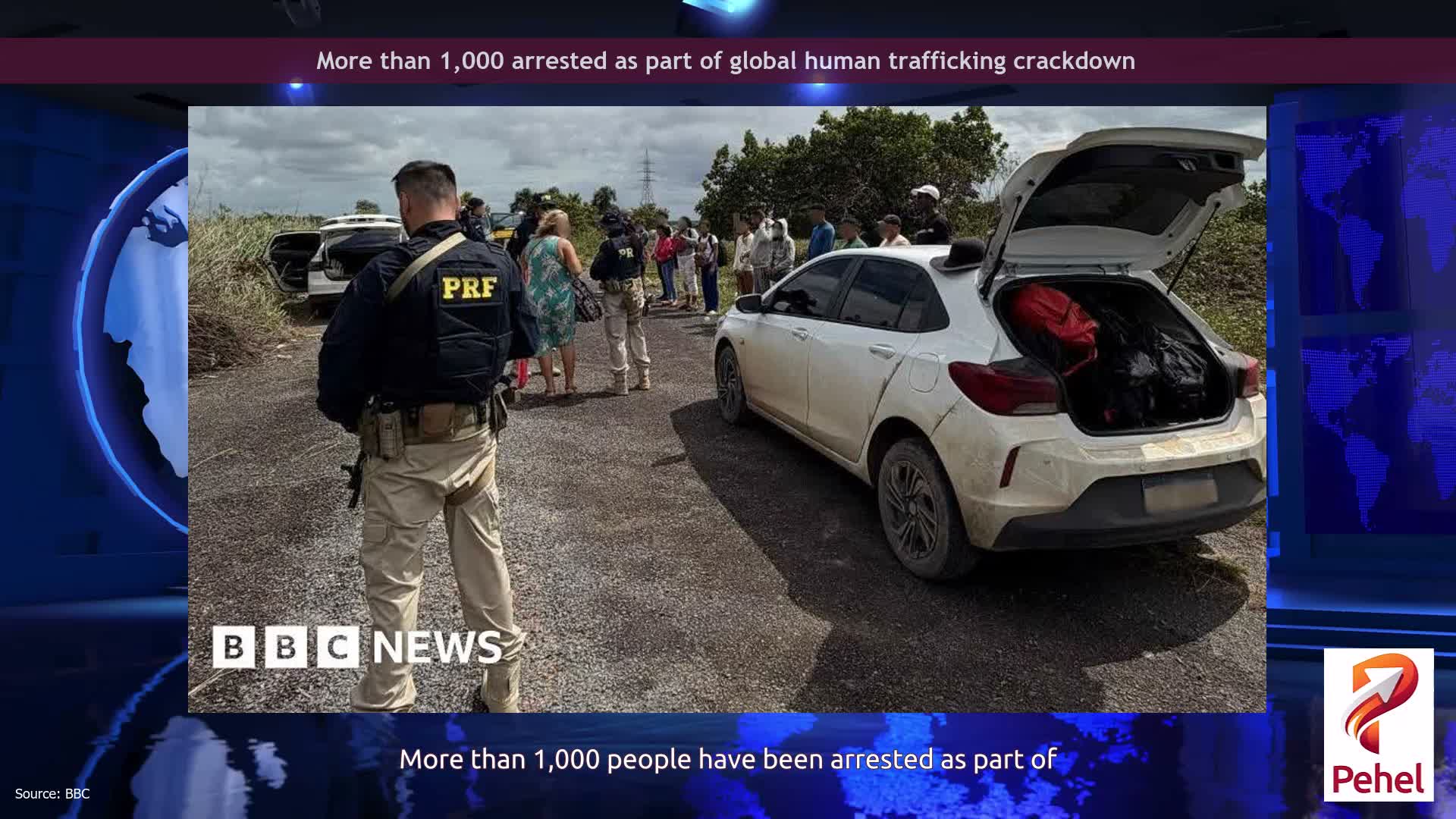 More than 1,000 arrested as part of global human trafficking crackdown