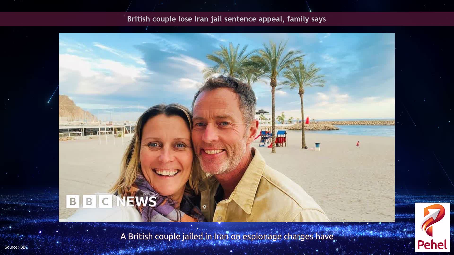 British couple lose Iran jail sentence appeal, family says