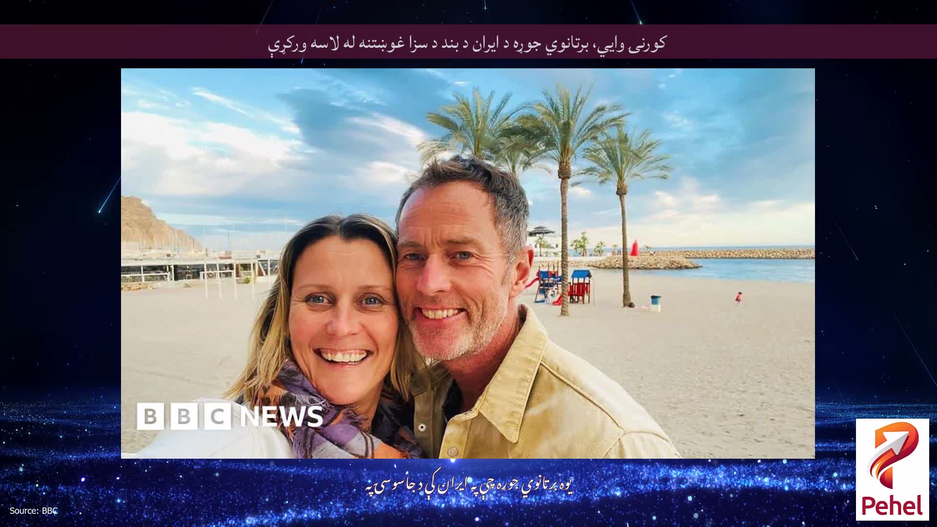 کورنۍ وايي، برتانوي جوړه د ایران د بند د سزا غوښتنه له لاسه ورکړې